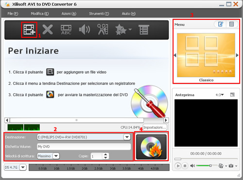 Xilisoft AVI to DVD Converter