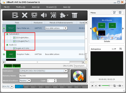 Xilisoft AVI to DVD Converter