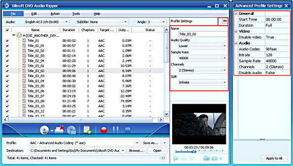 Xilisoft DVD Audio Ripper