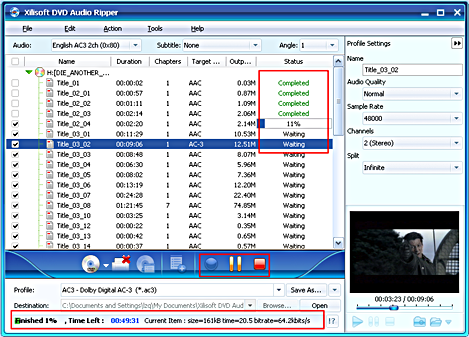 Xilisoft DVD Audio Ripper