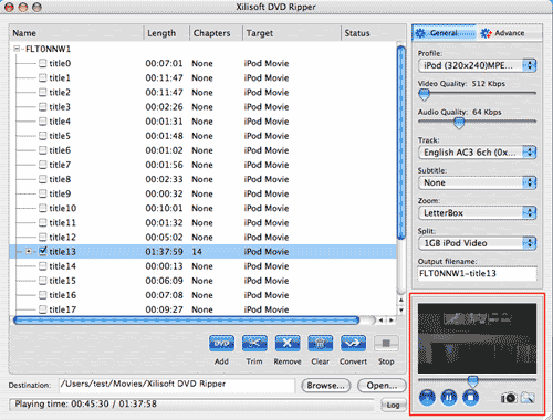 Xilisoft DVD Ripper For Mac