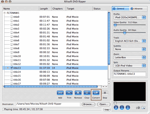 Xilisoft DVD Ripper For Mac