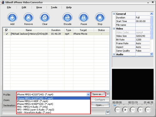 Xilisoft iphone Video Converter