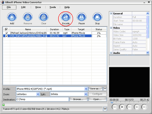 Xilisoft iphone Video Converter