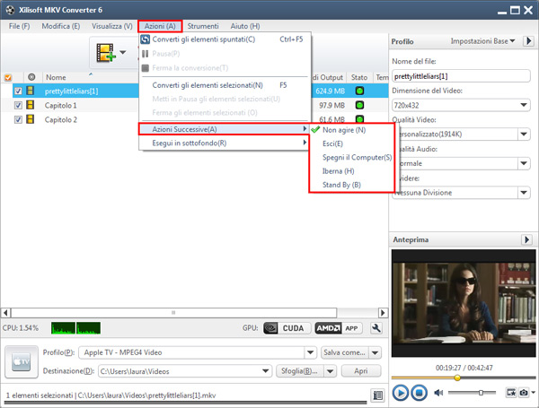 Come convertire file MKV facilmente