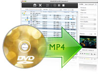 Mac DVD MP4 Converter - estrarre DVD in MP4