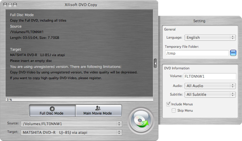 Xilisoft DVD Copy