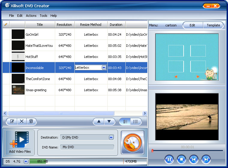 Xilisoft DVD Creator